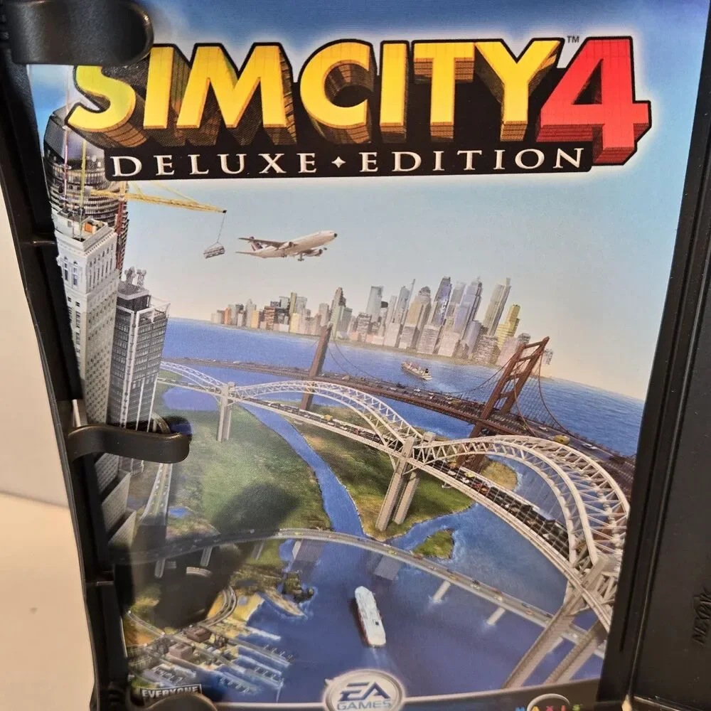 SimCity 4: Deluxe Edition With Expansion Complete (PC, CD-Rom 2003)EA-Games